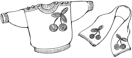 Иллюстрация к книге — Вязаные вещи для самых маленьких. От рождения до 3-х лет [i_051.jpg]