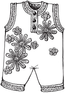 Иллюстрация к книге — Вязаные вещи для самых маленьких. От рождения до 3-х лет [i_091.jpg]