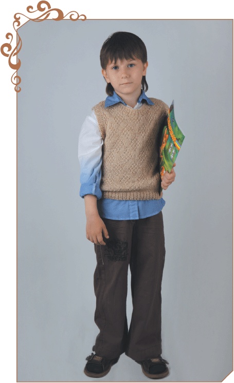 Иллюстрация к книге — Вязание детских вещей от 6 до 10 лет [i_175.jpg]