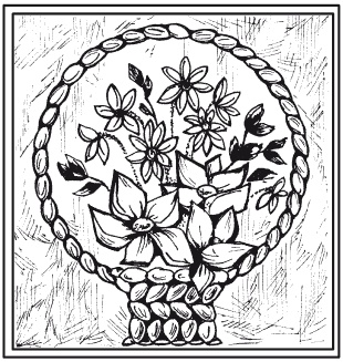 Иллюстрация к книге — Мозаика из крупы и семян [i_057.jpg]