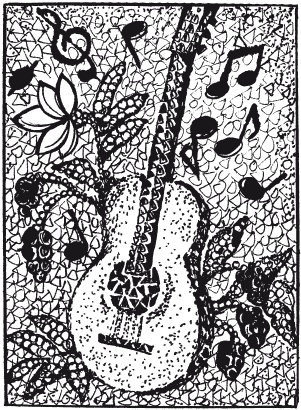 Иллюстрация к книге — Мозаика из крупы и семян [i_075.jpg]