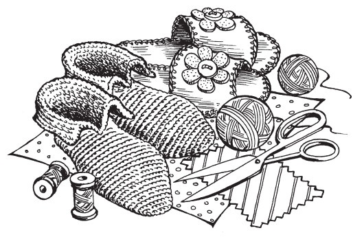 Иллюстрация к книге — Домашние тапочки ручной работы [i_016.jpg]