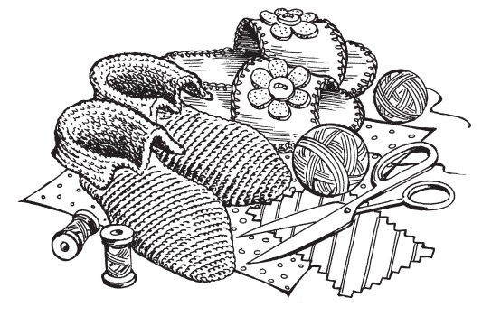 Иллюстрация к книге — Домашние тапочки ручной работы [i_069.jpg]