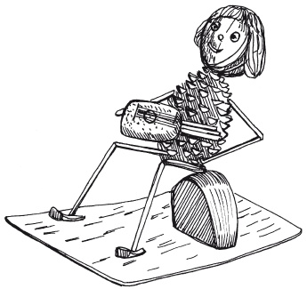 Иллюстрация к книге — Удивительные поделки из спичек [i_056.jpg]