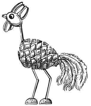 Иллюстрация к книге — Удивительные поделки из спичек [i_078.jpg]