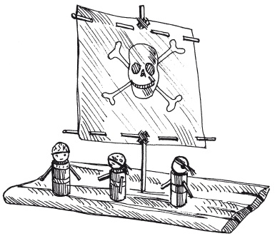 Иллюстрация к книге — Удивительные поделки из спичек [i_087.jpg]