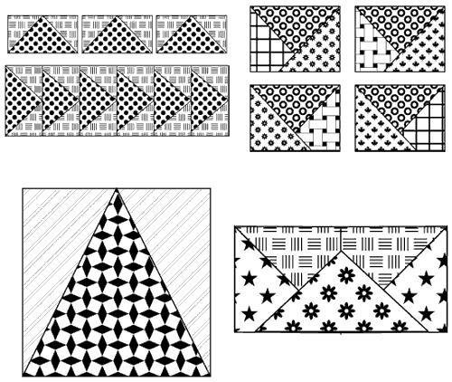 Иллюстрация к книге — Лоскутное шитье и аппликация [i_014.jpg]