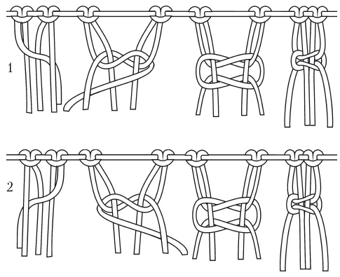 Иллюстрация к книге — Макраме для начинающих. Лучшие и оригинальные модели [i_018.jpg]