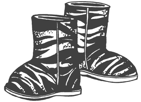 Иллюстрация к книге — Украшаем обувь сами. Валенки, сапоги, угги, туфли, тапочки [i_010.jpg]