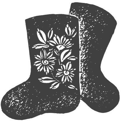 Иллюстрация к книге — Украшаем обувь сами. Валенки, сапоги, угги, туфли, тапочки [i_023.jpg]