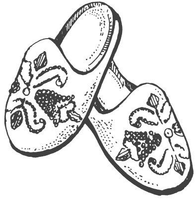 Иллюстрация к книге — Украшаем обувь сами. Валенки, сапоги, угги, туфли, тапочки [i_049.jpg]