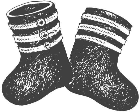 Иллюстрация к книге — Украшаем обувь сами. Валенки, сапоги, угги, туфли, тапочки [i_074.jpg]