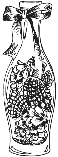 Иллюстрация к книге — Поделки из засушенных цветов и листьев [i_068.jpg]