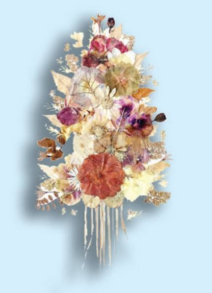 Иллюстрация к книге — Поделки из засушенных цветов и листьев [i_080.jpg]