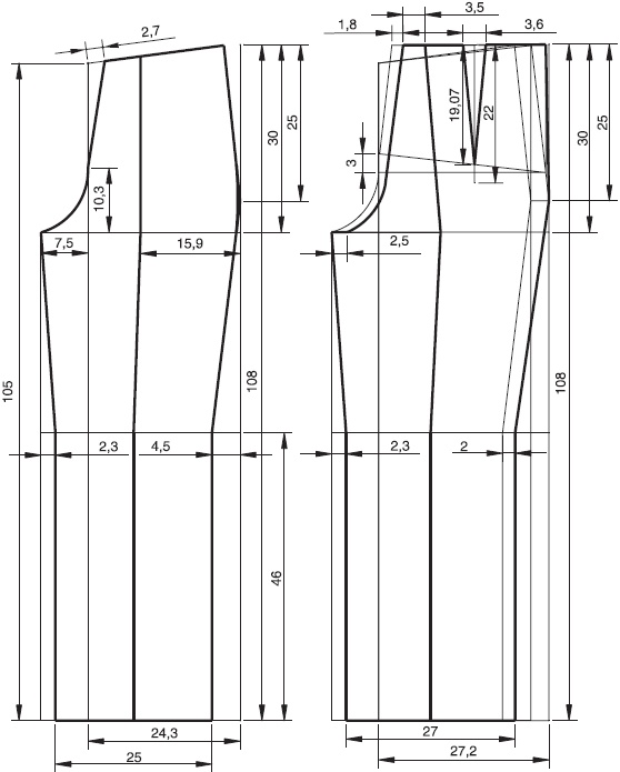 Иллюстрация к книге — Лучшие модели на любую фигуру без примерок и подгонок [i_118.jpg]