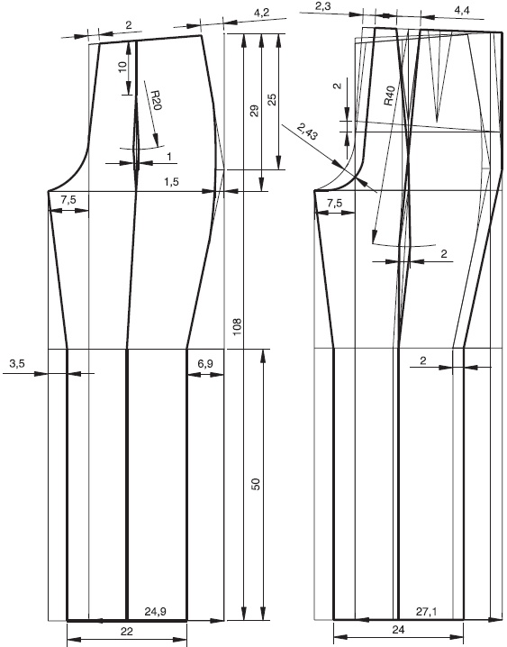 Иллюстрация к книге — Лучшие модели на любую фигуру без примерок и подгонок [i_137.jpg]