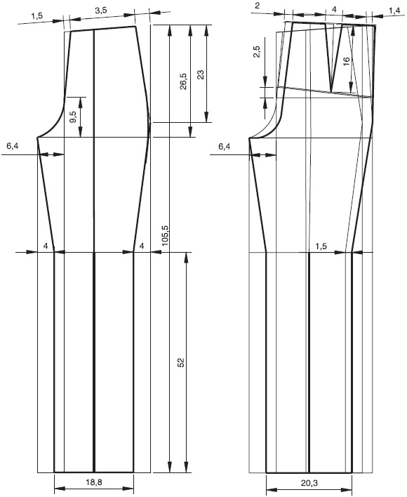 Иллюстрация к книге — Лучшие модели на любую фигуру без примерок и подгонок [i_140.jpg]