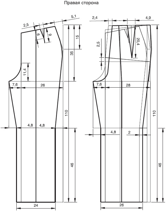 Иллюстрация к книге — Лучшие модели на любую фигуру без примерок и подгонок [i_143.jpg]