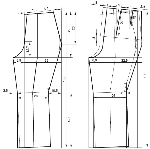 Иллюстрация к книге — Лучшие модели на любую фигуру без примерок и подгонок [i_145.jpg]