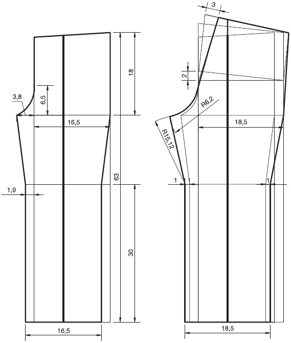 Иллюстрация к книге — Лучшие модели на любую фигуру без примерок и подгонок [i_151.jpg]