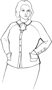 Иллюстрация к книге — Лучшие модели на любую фигуру без примерок и подгонок [i_302.jpg]