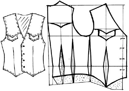 Иллюстрация к книге — Мужская одежда. Технология пошива [i_052.jpg]