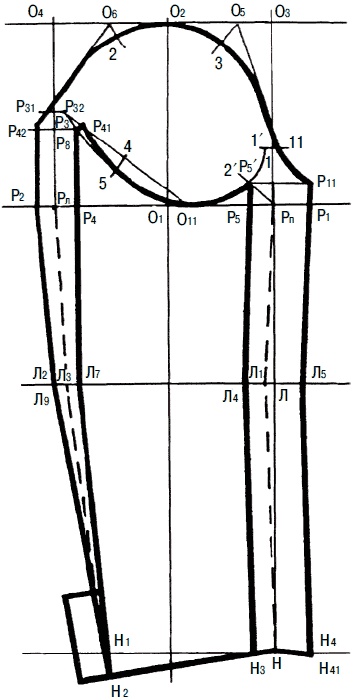 Иллюстрация к книге — Мужская одежда. Технология пошива [i_089.jpg]