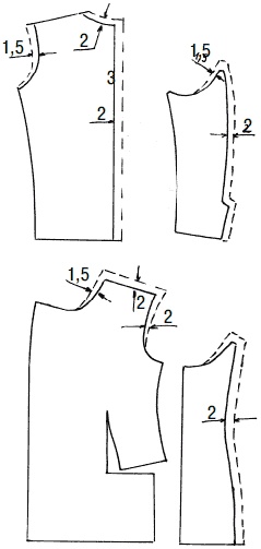 Иллюстрация к книге — Мужская одежда. Технология пошива [i_182.jpg]