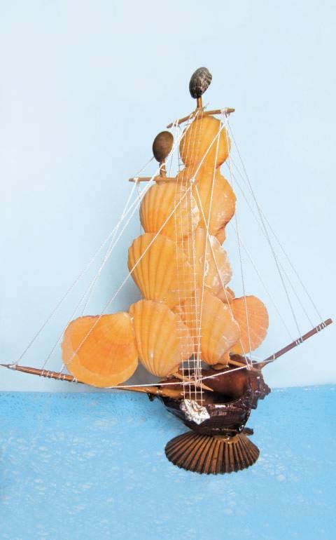 Иллюстрация к книге — Поделки из морских камешков и ракушек [_1.jpg]