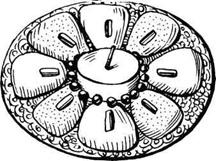 Иллюстрация к книге — Соленое тесто. Поделки, игрушки, сувениры, панно, фоторамки [i_053.jpg]