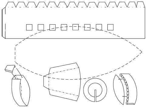 Иллюстрация к книге — Поделки из бумаги, игрушки, сувениры и подарки [i_029.jpg]