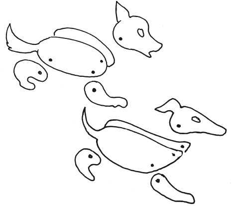 Иллюстрация к книге — Поделки из бумаги, игрушки, сувениры и подарки [i_043.jpg]