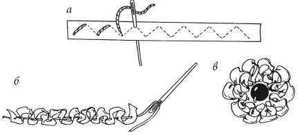 Иллюстрация к книге — Вышивка шелковыми лентами [i_016.jpg]