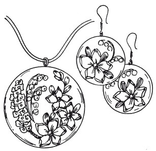 Иллюстрация к книге — Вышивка шелковыми лентами [i_108.jpg]