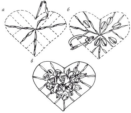 Иллюстрация к книге — Вышивка шелковыми лентами [i_126.jpg]