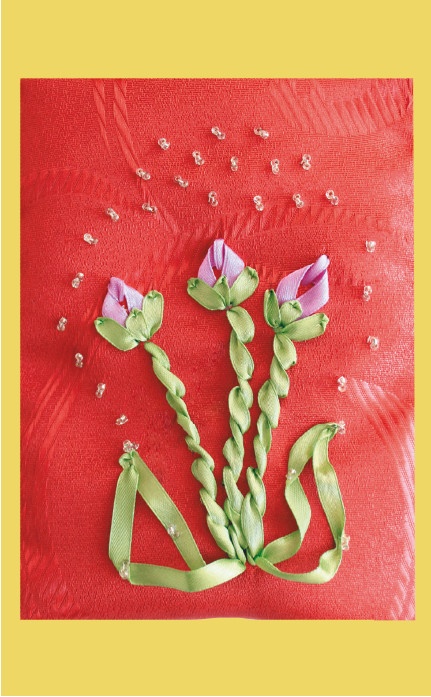 Иллюстрация к книге — Вышивка шелковыми лентами [i_140.jpg]