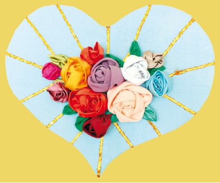 Иллюстрация к книге — Вышивка шелковыми лентами [i_148.jpg]