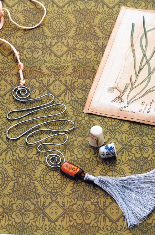 Иллюстрация к книге — Магия металла: декоративные украшения из проволоки [i_058.jpg]