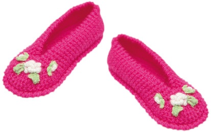 Иллюстрация к книге — Тапочки ручной работы: новые модели для взрослых и детей [i_108.jpg]