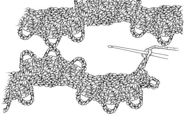 Иллюстрация к книге — Техника вязания крючком [i_113.jpg]