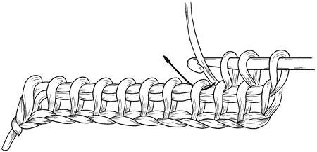 Иллюстрация к книге — Техника вязания крючком [i_131.jpg]