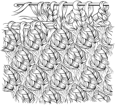 Иллюстрация к книге — Техника вязания крючком [i_151.jpg]