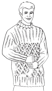 Иллюстрация к книге — Вяжем с узорами для всей семьи [pic_67.jpg]