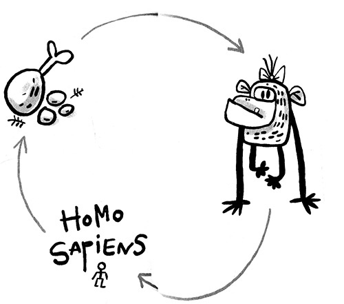 Иллюстрация к книге — Про Бабаку Косточкину-3, или Все ноги из детства [i_041.jpg]