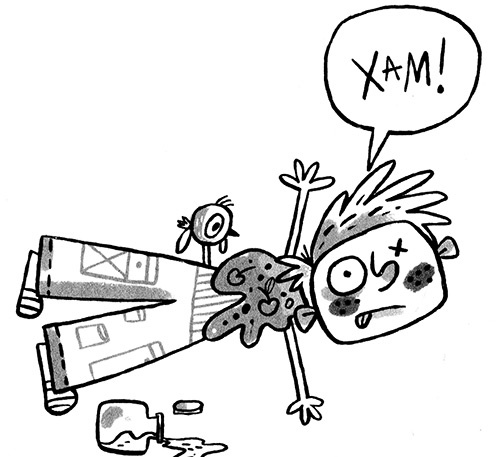 Иллюстрация к книге — Про Бабаку Косточкину-3, или Все ноги из детства [i_054.jpg]