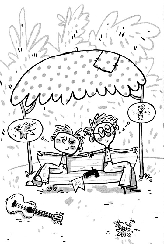 Иллюстрация к книге — Про Бабаку Косточкину-3, или Все ноги из детства [i_124.jpg]