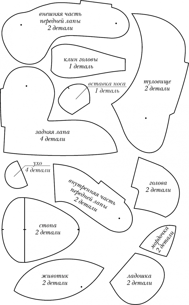 Иллюстрация к книге — Шьем и вяжем мишек [i_015.jpg]