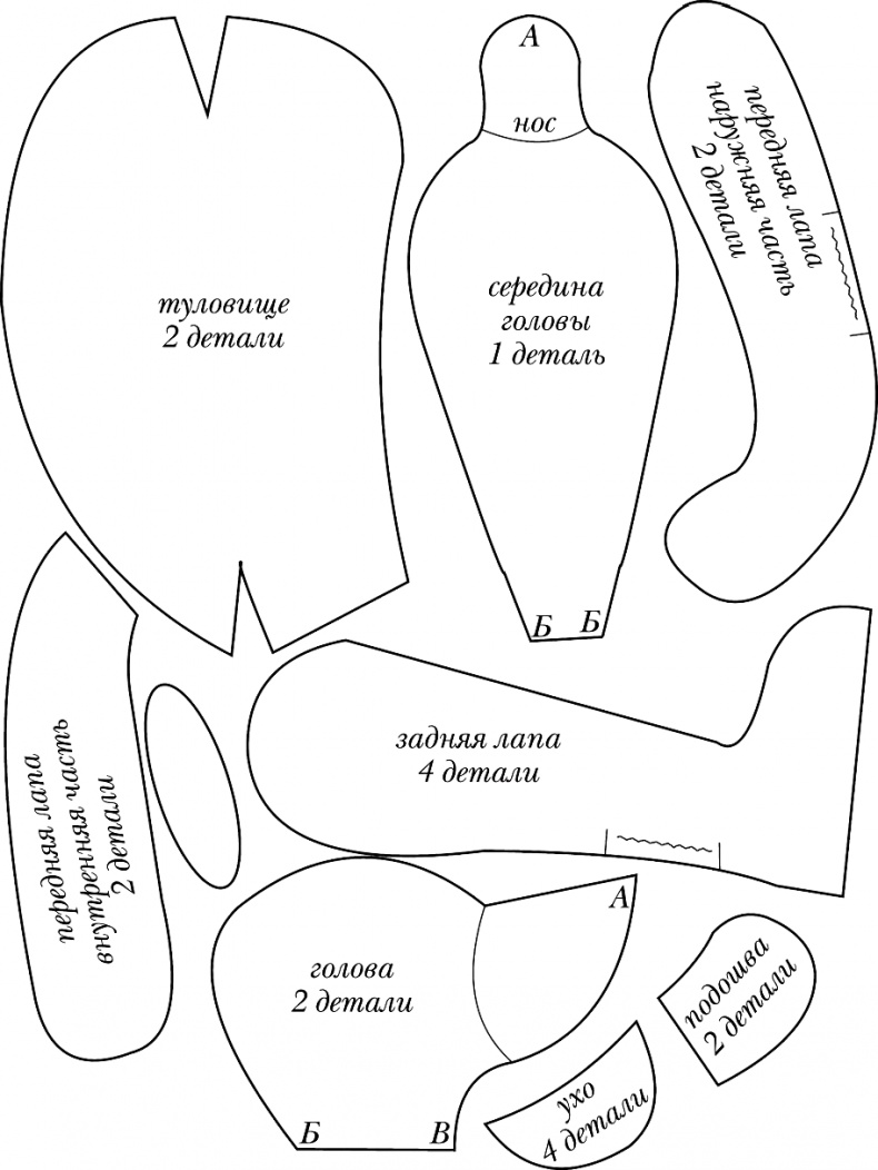 Иллюстрация к книге — Шьем и вяжем мишек [i_021.jpg]