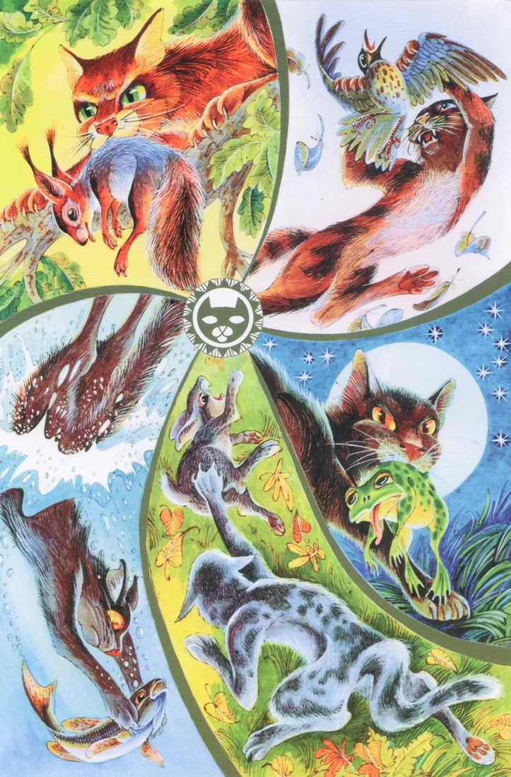 Иллюстрация к книге — Память племен. Путеводитель по серии "Коты-воители" [pic_1.jpg]