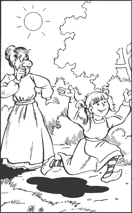 Иллюстрация к книге — Джон Нил. Дженни Джик в Стране Оз. Лаймен Фрэнк Баум. Королева Зикси из страны Икс [i_010.jpg]